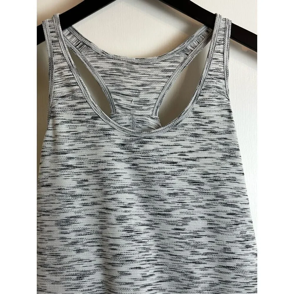 Lululemon gray on gray tank top size S